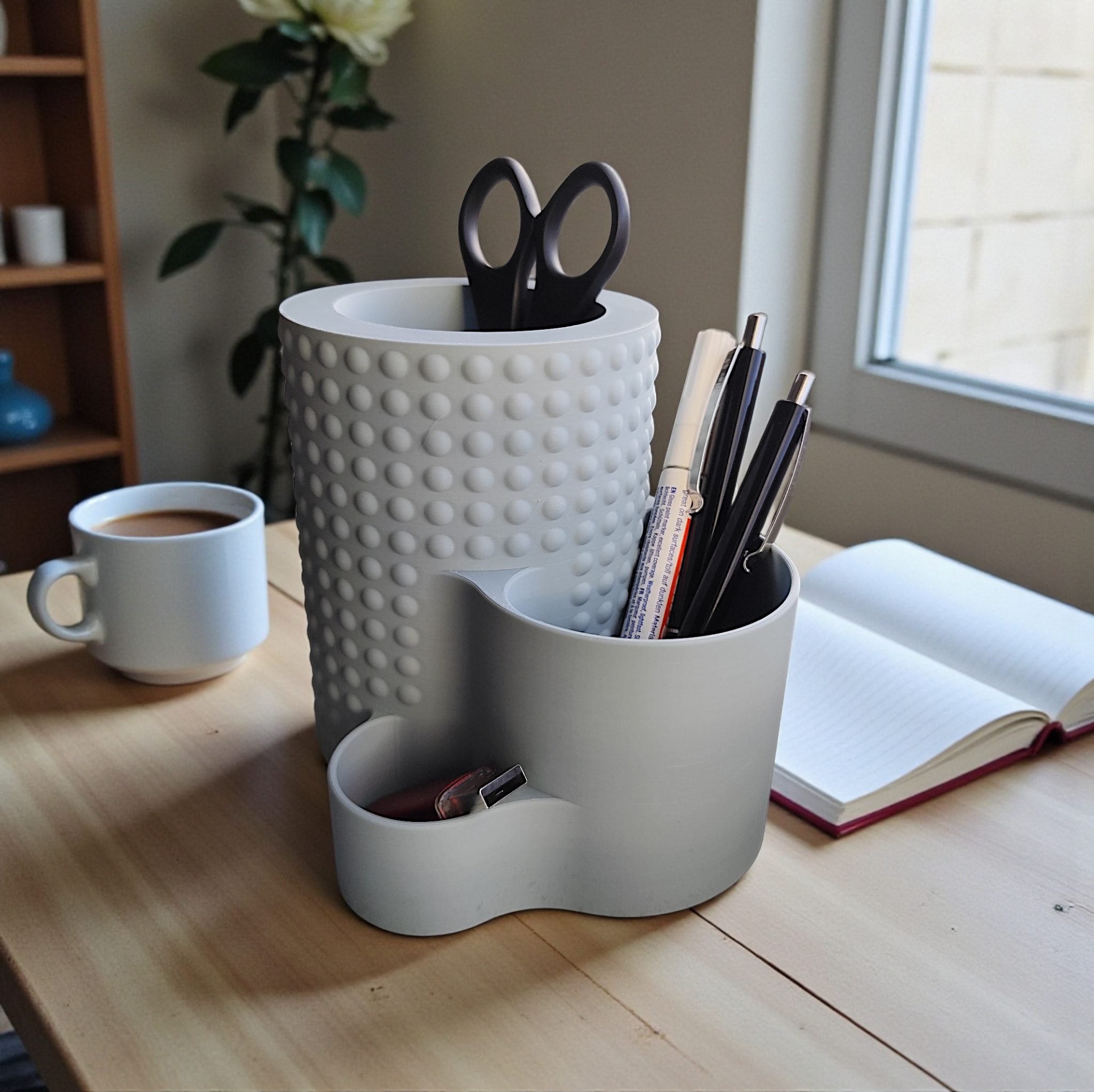 Modern Dotted Office Organizer - View 1